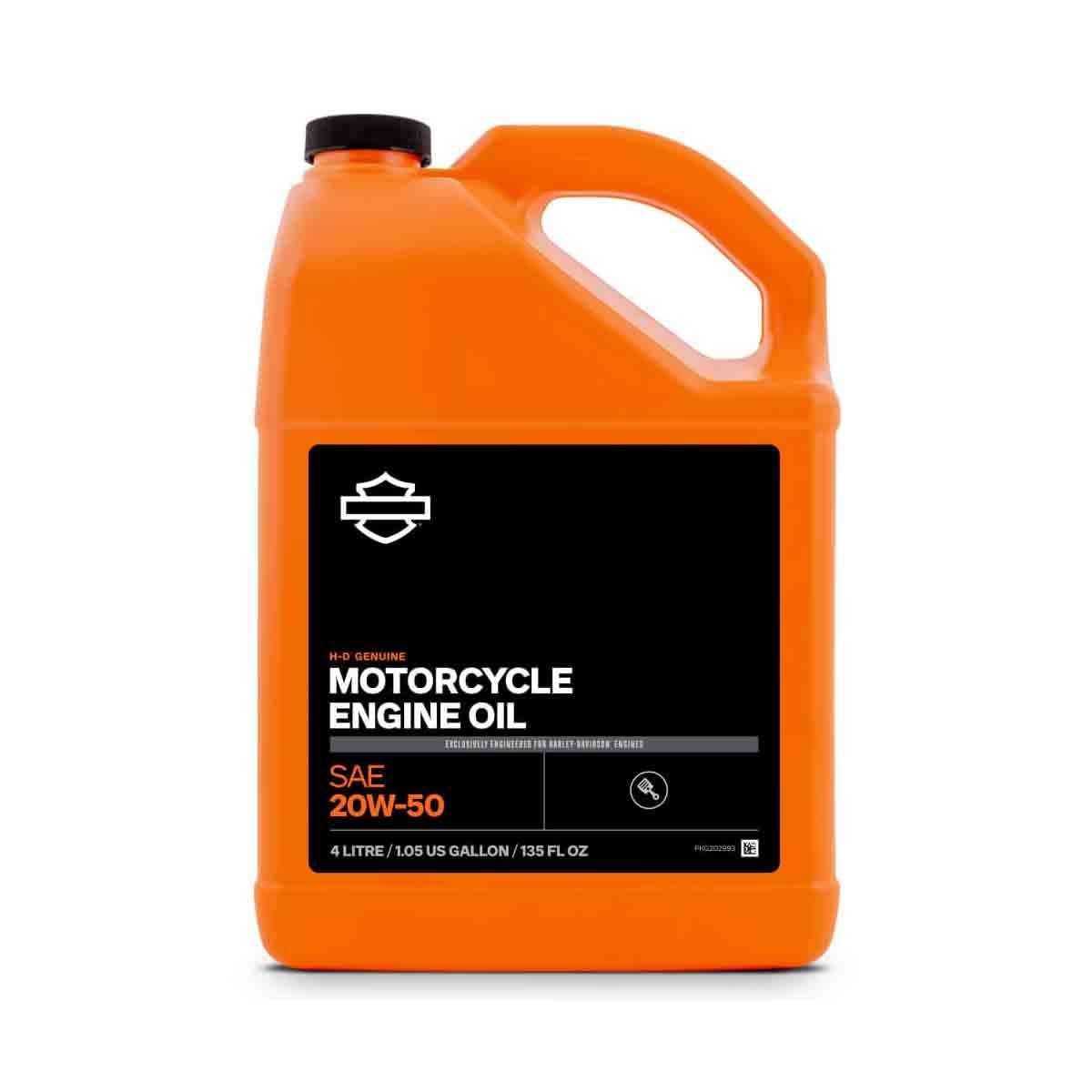 HARLEY-DAVIDSON 360 Motoröl (4 L) Genuine SAE 20W-50 Motorrad Öl Motorenöl