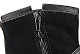 COWSDELLA Mężczyźni Buty Zimowe Zamek Błyskawiczny Prawdziwa Skóra do Kostki Bojowe Motocykl Męskie Chukka Boots