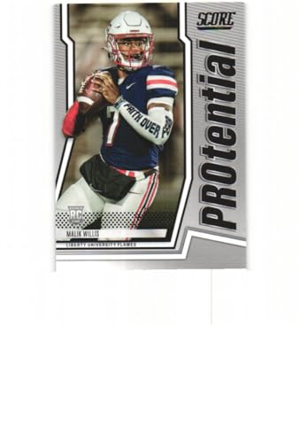 MALIK WILLIS 2022 Panini Score PROtential #P-MW Rookie Card RC Football Liberty Flames Tennessee Titans