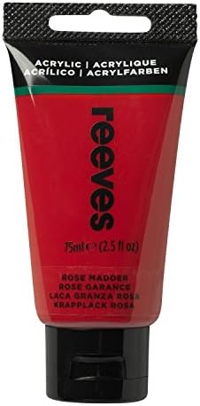 Reeves Acrylic Paint - Highly Pigmentented Acrylic Colours For Hobbyist, Leisure & School - Gold, 75ml