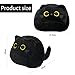 Rarihem Peluche Gato Negro 28 cm, Peluche Cojín Imagen de Rarihem Peluche Gato Negro 28 cm, Peluche Cojín