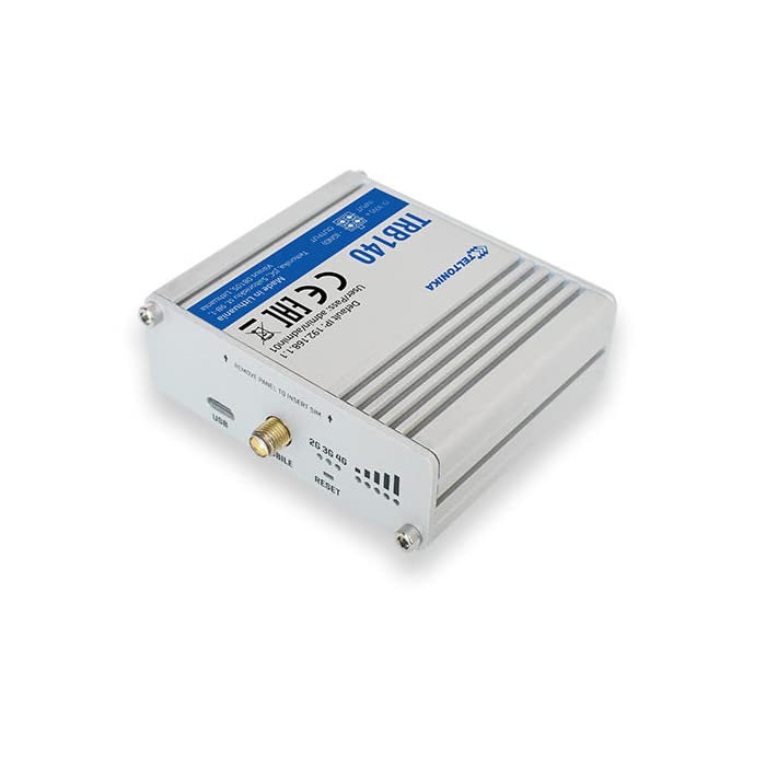 Teltonika TRB140 Industrial IoT Gateway, 4G LTE Cat 4, 3G, 2G, Gigabit Ethernet, Compact Design, Remote Management - Image 2