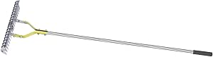 Amazon.com : Lawn Thatching Rake, Thatch Rake 15in Wide Stainless Steel ...