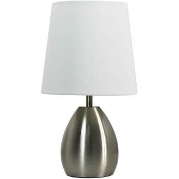 tall white bedside lamps