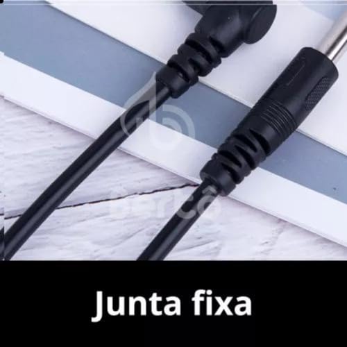 Cabo Guitarra Violão Baixo Profissional P10 3m Plug L 90 Graus 3 Metros