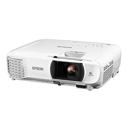 Epson Home Cinema 1060 Full HD 1080p 3,100 lumens Color Brightness (Color Light Output) 3,100 lumens White Brightness (White Light Output) 2X HDMI (1x MHL) Built-in Speakers 3LCD Projector (Renewed)
