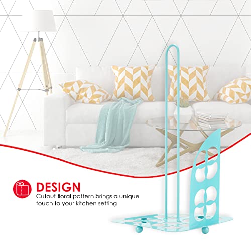 Home Basics Trinity, Turquoise Paper Towel Holder #TOP3