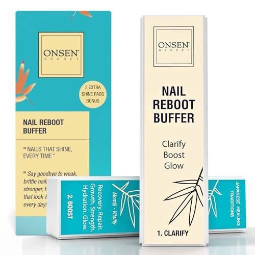 Onsen Secret Professional Nail Buffer...