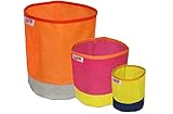 GROOVY GROW BAGS, 3-Pack of Planters, Fun Colourful Garden Planters, Spice Up Your Patio, Lawn, Garden, Balcony, Yard or any part of your Home or Office with these Garden Planters. The Ideal Garden Flower Pots, Great for Plants, Succulents, Vegetables & Fruit, Made From Top Quality Canvas, Lightweight & Washable, Perfect Gift Idea, 100% Satisfaction Money Back Or Replacement Guarantee.