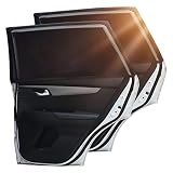 Abra las ventanas libremente y aire fresco: puede subir y bajar las ventanas mientras usa las persianas de las ventanas laterales y disfrutar de la brisa sin luz solar directa. Al subir las ventanas, no es necesario quitar las persianas. Respira el aire fresco y disfruta de la vida a la sombra.