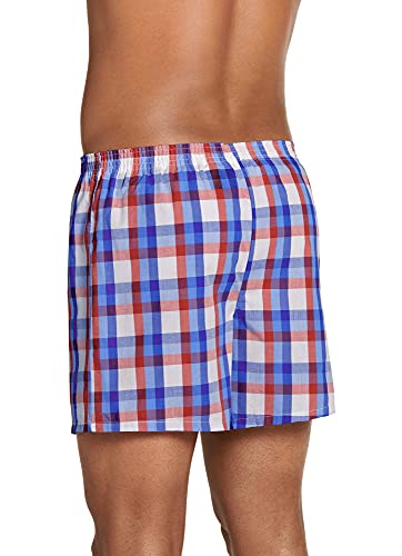 Jockey Men's Underwear ActiveBlend Woven 5" Boxer - 4 Pack3