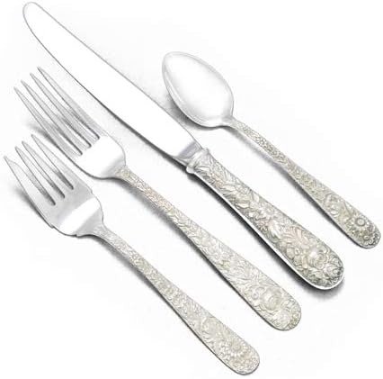 Repousse by Kirk, Sterling 4-PC Setting, Luncheon, Modern