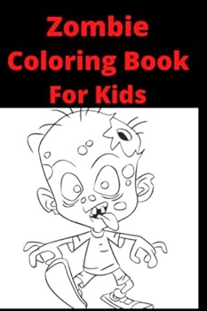 Zombie Coloring Book For Kids