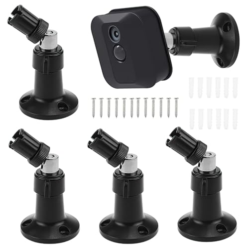 BouGPeng 4 Stück Blink Outdoor Halterung 360° Verstellbare Wandhalterung für Blink XT/Blink XT2 /Arlo Pro/Arlo Pro 2/Arlo Ultra Mini Blink...