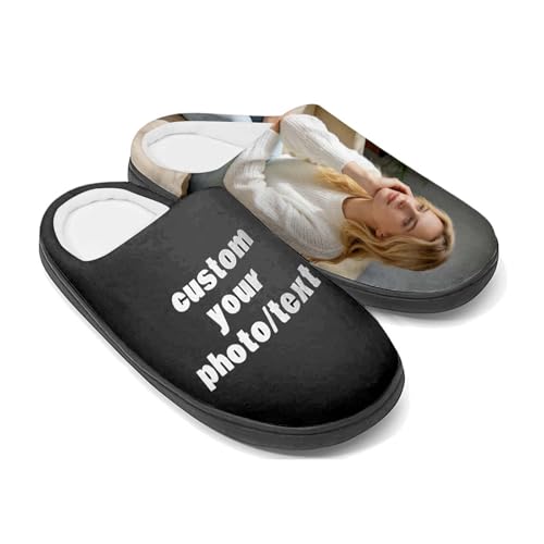 Pantoufles adultes style dessin animé mignon chaudes avec talons