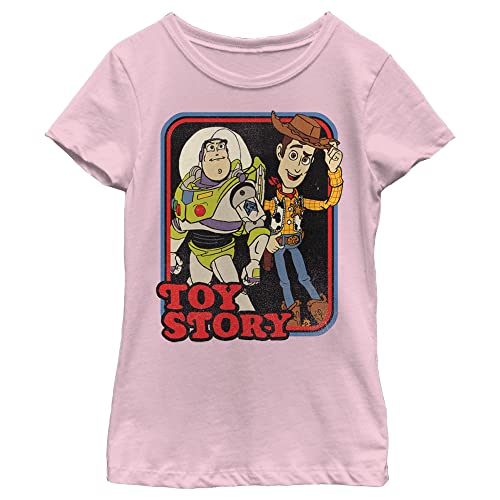Image of Girl's Toy Story Retro Buddy Frame T-Shirt