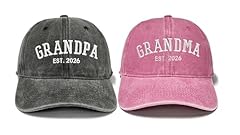 Grandpa Grandma Est.2026 (Wblack & Wpink)