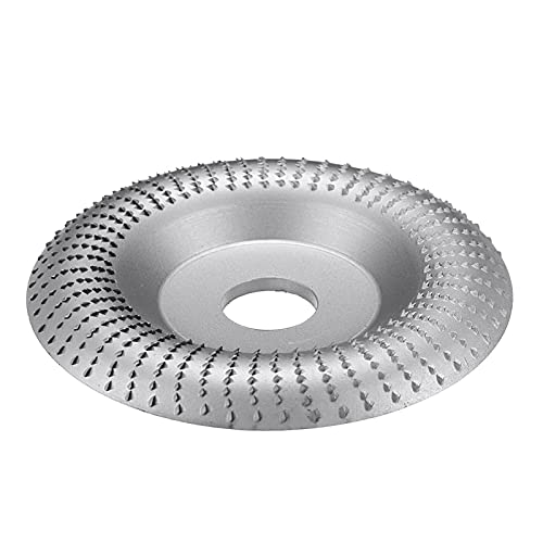 Disco para tallar madera para amoladora angular, Disco abrasivo for tallar madera de carburo tungsteno for amoladora angular 85 mm, multicolor(B Sier 100mm)