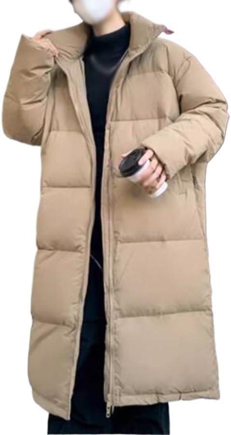 Winter Thickening And Warm Korean Version Of The Couple Jacket Fashion Long Down Male