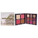 Nude York Face & Eye Palette – 9 Eyeshadows, 4 Face Shades for Blush, Bronzer & Highlighter | All-in-One Natural Glam Palette | Vegan, Cruelty-Free, Paraben-Free Makeup