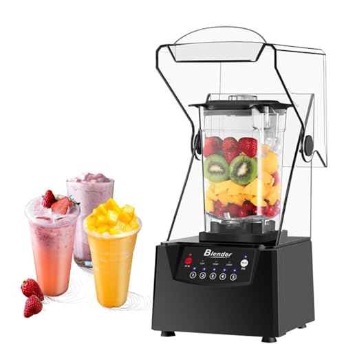 LYDZUSDP Commercial Blender 2L Smoothie Machine,Fruit Juice Smoothie Maker,Adjustable Speed for Home Restaurants Hotels,Blender for Smoothies