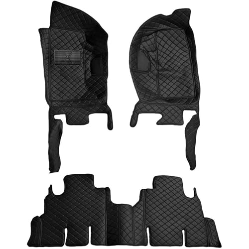 Tapis de sol voiture étanches et antidérapants pour habitacle Wrangler JK