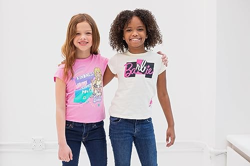 Barbie Girls 2 Pack T-Shirts Toddler to Little Kid4