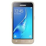 Samsung Galaxy J1 Mini LTE 8GB (2016) J105M Dual Sim Unlocked Phone - Retail Packaging (Gold) - International Version
