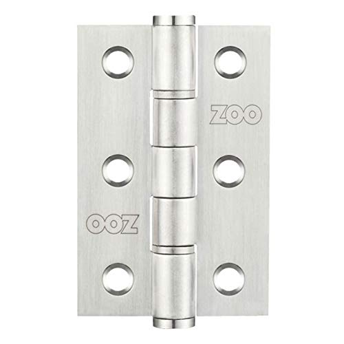 Image of 2 Washered Hinge Stainless Steel - Grade 201-3" x 2" x 2mm - Stainless Steel