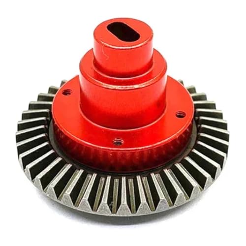 RC���f���A�N�Z�T���[ For HSP 94180 180009 For Rock 1/10 �A���~�ڑ��{�b�N�X�M�A 38T �X�P�[�� 4WD RC �N���[���[�A�b�v�O���[�h���i�����C���C��(Red)