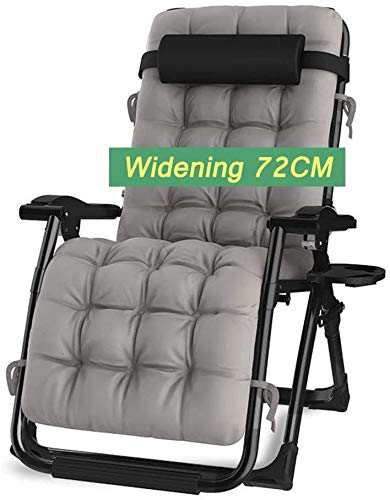 Chaise Longue Zero Gravity pliante et réglable pour jardin
