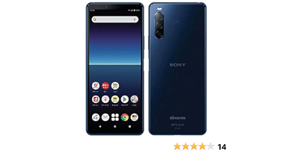 Amazon.co.jp: docomo Xperia 10 II SO-41A Blue Smartphone : Electronics