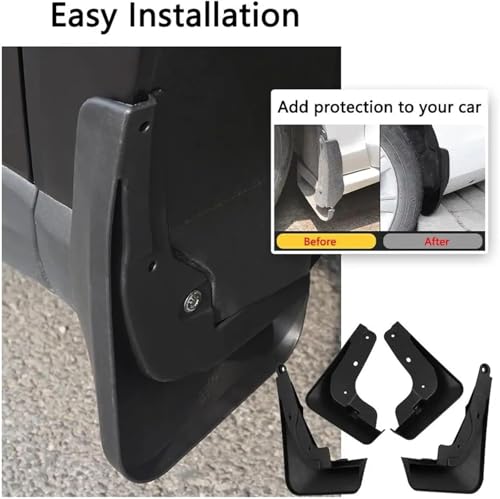 Guardabarros de coche para Toyota Yaris Cross que protegen la carrocería contra impactos 4