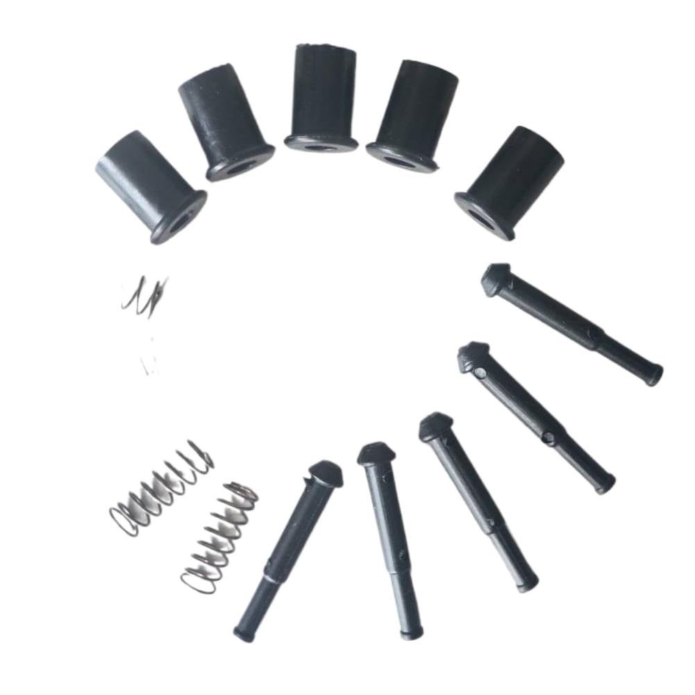 Cqadsdyrx Onecolor 5 Sets Button Shaft Pin Spring And Cap For 45Cc 52Cc 58Cc 4500 5200 5800 Chainsaw