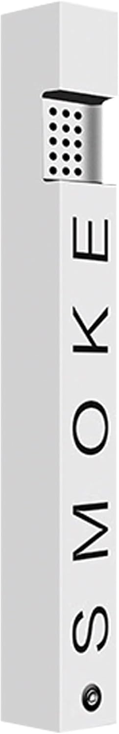 Standing Ashtray, Lockable Wall Mounted Metal Ashtray, Stainless Steel Windproof Rainproof Ash Holder, for Patio, Offices, Home, Restaurants, Backyard(Grass Green)