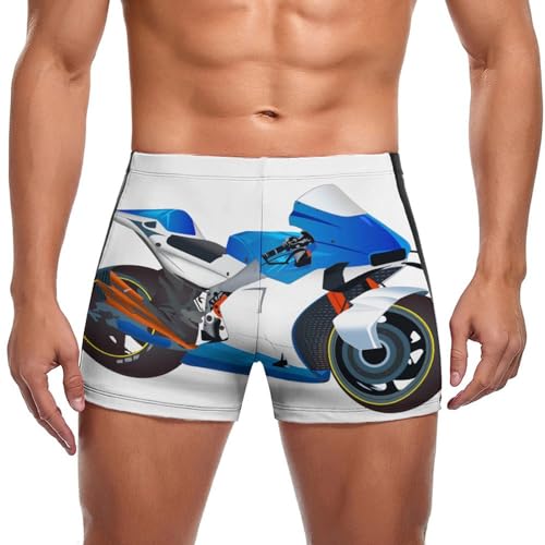 Trunks de natation bleu pour vos vacances d'été à la mer