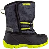 Picture of Ice Fields Flake Toddler Little Kids High Snow Winter Boots, Warm, Waterproof Shell, Fleece-Lined Shoes, Gray, Size 6 US