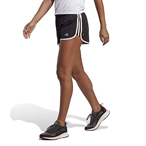 Short running femme noir rose pour courir en ville ou parc