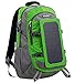 Solar USB ładowania Plecaki, Sporty na zewnątrz Plecak Płyta słoneczna Panel 6.5W Power Daypack Turystyka Jazda na rowerze Trekking Torba na laptopa green