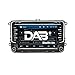 Produktbild NVGOTEV Eingebautes DAB 2 Din Autoradio GPS Kompatibel mit Golf VW Skoda Seat 7 Zoll Doppel Din Hauptgerät mit DVD CD Player GPS USB SD FM AM RDS Bluetooth SWC
