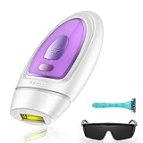 Permanent Hair Removal for Women ,Painless Hair Removal Device with 500000 Flashes ice Function,Laser Hair Removal is Used for Body Armpits Back Legs Arms Face Bikini Line (Purple)