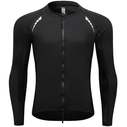 Chaqueta protectora de motocicleta, camisa de verano transpirable para hombres con almohadillas de hombro de armadura de CE extraíbles. (Tamaño de la UE XL)