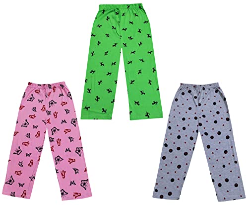 Image of KAYU Kid's Boy's and Girl's Printed Cotton Regular Fit /Track Pant |Pyjama [Pack of 3]