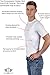 Holster Shirt for Concealed Carry by CCW Tactical - Compression Fit Clothing with Right and Left Hand Draw Handgun and Magazine Pockets, All Season Moisture Wicking, Mens, White, XL
