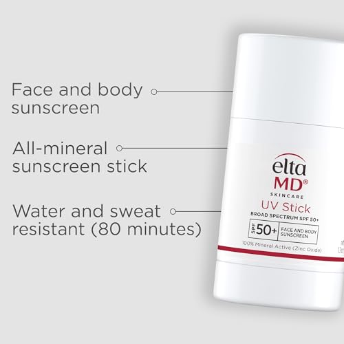 image for EltaMD UV Stick Sunscreen for Face and Body, Mineral SPF 50+ Face Stic