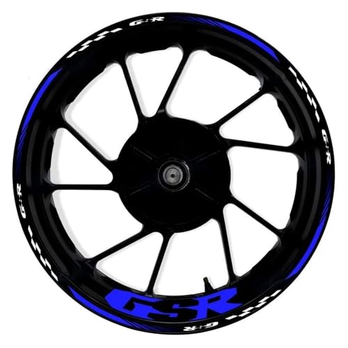 �o�C�N�z�C�[���f�J�[�� �ɓK������X�Y�L GSR400 GSR600 GSR750 GSR 400 600 750 17�C���` �����X�e�b�J�[ �z�C�[�� ���˃f�J�[�� �����X�g���C�v �X�e�b�J�[(�J���[4)