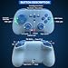 Wireless Gaming Controller for Android/iPhone/iPad/iOS/Tablet/Windows PC/Switch 2, Bluetooth Mobile Phone Gamepad with Hall Joysticks/Hall Triggers/RGB Lights/Vibration/Six-Axis Gyro/Xbox Cloud Game