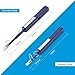 10Gtek Fiber Optic connectors Cleaner Pen, FTTH Fiber Optic Connector Clean Swabs & Endface Fiber Optic Cleaning Sticks Wipes Tools for 1.25mm LC/MU UPC/APC Ferrules Push Type, 800+ Single Click