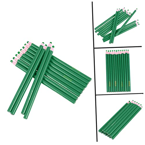 AKOOSY - AKOOSY Peel-Off Grease Pencil and Erasable Fabric Marker for Sewing and Embroidery, Green Wax Marking Pen Pull String, Multi-Surface Textile Pen for Crafts and Sewing Projects at Home and Store