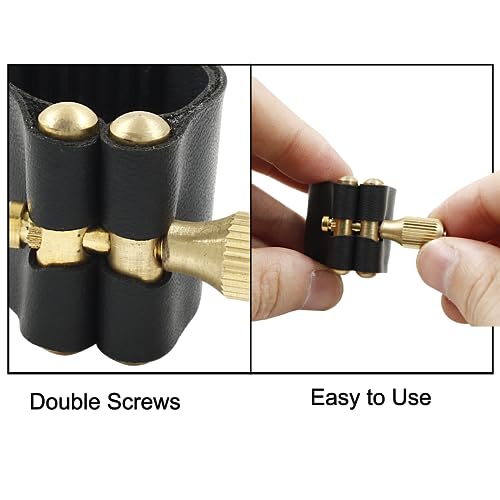 Bonsicoky JR230524005 Alto Sax Mouthpiece Ligature thumb #2